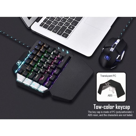 Mechanical Gaming Keyboard 38 Keys Blue Switches - Picture 4 of 12